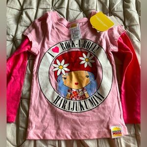 Girls Harajuku long sleeve shirt